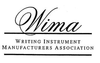 WIMA WRITING INSTRUMENT MANUFACTURERS ASSOCIATION logo