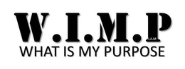 W.I.M.P I.A.M WHAT IS MY PURPOSE logo