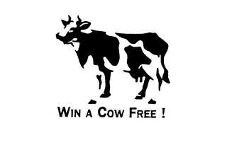 WIN A COW FREE ! logo