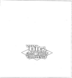 WIN BIG TODAY $100 MILLION CHALLENGE logo