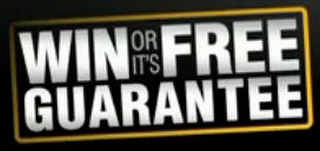 WIN OR IT'S FREE GUARANTEE logo