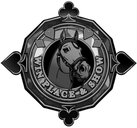 WIN PLACE & SHOW logo
