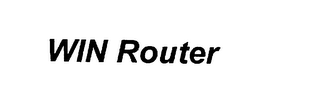 WIN ROUTER logo