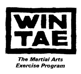WIN TAE THE MARTIAL ARTS EXERCISE PROGRAM logo