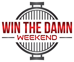 WIN THE DAMN WEEKEND logo