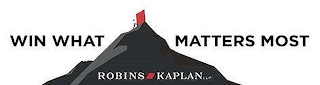 WIN WHAT MATTERS MOST ROBINS KAPLAN LLP logo
