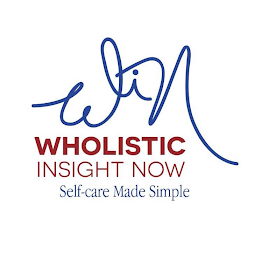 WIN WHOLISTIC INSIGHT NOW SELF-CARE MADE SIMPLE logo
