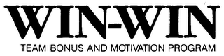 WIN-WIN TEAM BONUS AND MOTIVATION PROGRAM logo