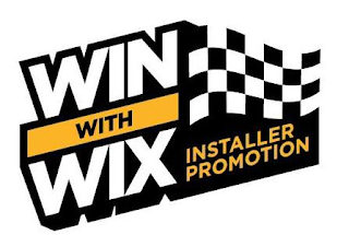 WIN WITH WIX INSTALLER PROMOTION logo