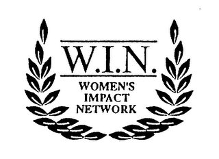 W.I.N. WOMEN'S IMPACT NETWORK logo