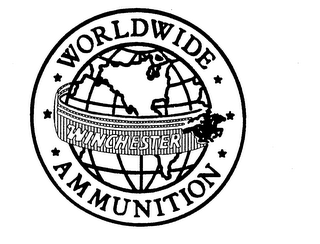 WINCHESTER WORLDWIDE AMMUNITION logo