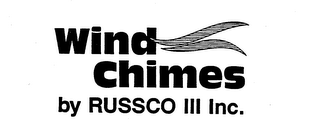 WIND CHIMES BY RUSSCO III INC. logo