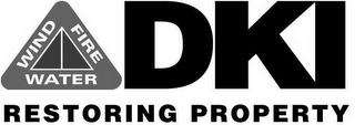 WIND FIRE WATER DKI RESTORING PROPERTY logo