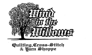 WIND IN THE WILLOWS QUILTING, CROSS-STITCH & YARN SHOPPE logo
