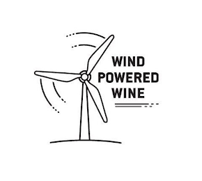 WIND POWERED WINE logo