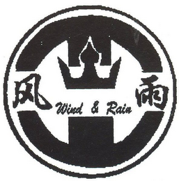 WIND & RAIN logo