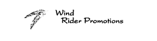 WIND RIDER PROMOTIONS logo