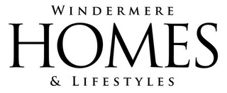 WINDERMERE HOMES & LIFESTYLES logo