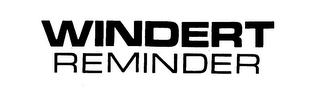WINDERT REMINDER logo