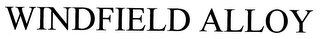 WINDFIELD ALLOY logo