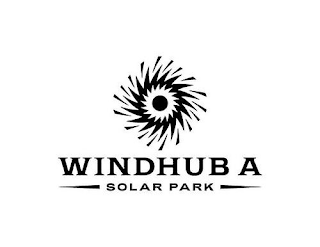 WINDHUB A SOLAR PARK logo