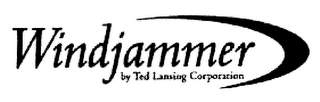 WINDJAMMER BY TED LANSING CORPORATION logo