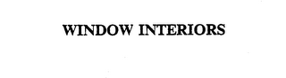 WINDOW INTERIORS logo