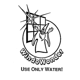 WINDOWONDER USE ONLY WATER! logo