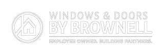 WINDOWS & DOORS BY BROWNELL EMPLOYEE OWNED. BUILDING PARTNERS. logo
