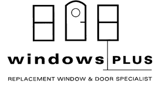 WINDOWS PLUS REPLACEMENT WINDOW & DOOR SPECIALIST logo