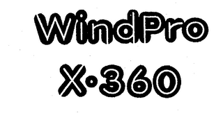 WINDPRO X-360 logo