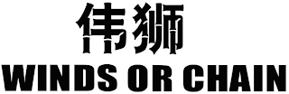 WINDS OR CHAIN logo
