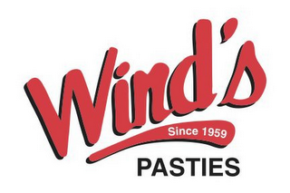 WIND'S PASTIES SINCE 1959 logo