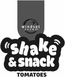 WINDSET FARMS "SHAKE" & SNACK TOMATOES logo