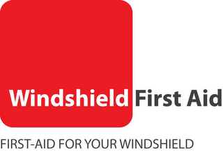 WINDSHIELD FIRST AID FIRST-AID FOR YOUR WINDSHIELD logo