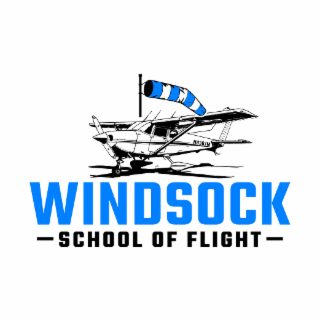 WINDSOCK SCHOOL OF FLIGHT N8367M logo