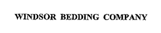 WINDSOR BEDDING COMPANY logo