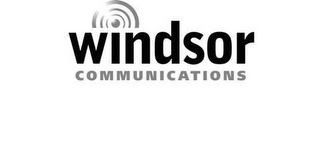 WINDSOR COMMUNICATIONS logo