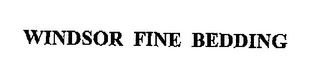 WINDSOR FINE BEDDING logo