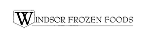 WINDSOR FROZEN FOODS logo