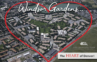 WINDSOR GARDENS ... THE HEART OF DENVER! THE GROSSMAN TEAM REAL ESTATE TRANSITIONS SPECIALISTS logo
