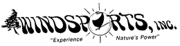 WINDSPORTS, INC. "EXPERIENCE NATURE'S POWER" logo