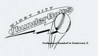 WINDY CITY THUNDERBOLTS PROFESSIONAL BASEBALL IN CRESTWOOD, IL logo