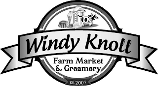 WINDY KNOLL FARM MARKET & CREAMERY EST. 2007 logo