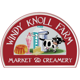 WINDY KNOLL FARM MARKET & CREAMERY MILK logo