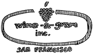WINE-A-GRAM INC. SAN FRANCISCO logo