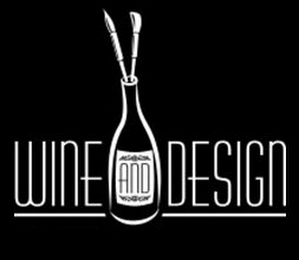 WINE AND DESIGN logo