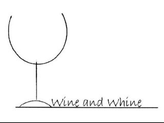 WINE AND WHINE logo