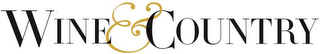 WINE & COUNTRY logo