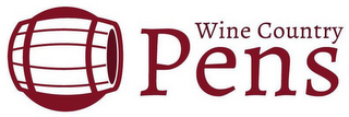 WINE COUNTRY PENS logo